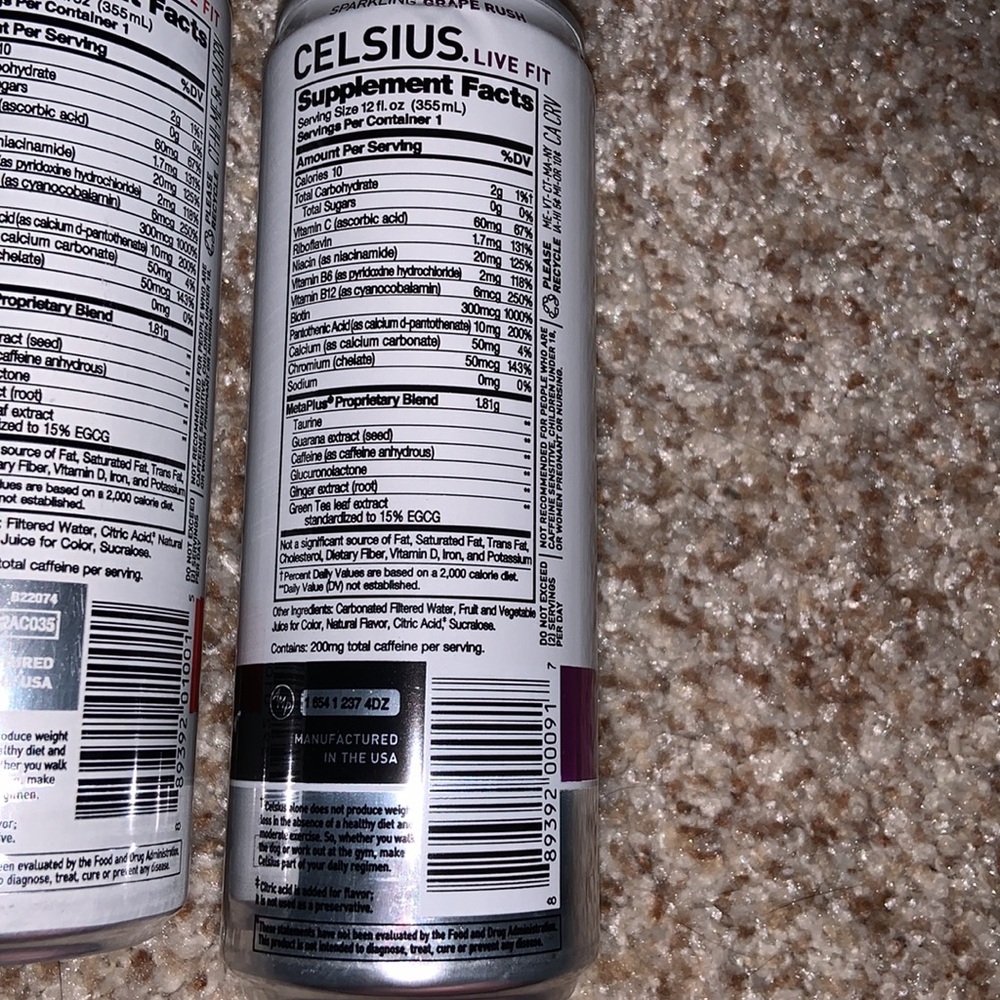4-pack Celsius - Picture 3 of 3